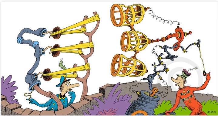 Dr. Seuss - Triple Sling Jigger - limited edition prints
